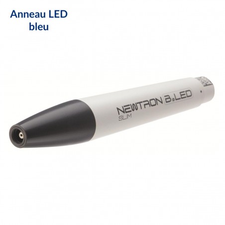 Pièce à main Newtron SLIM B.Led - Anneau LED bleu