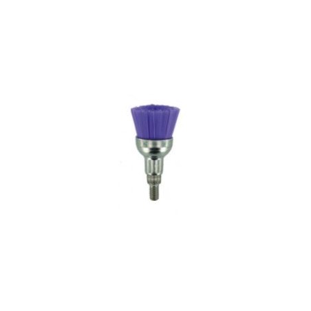 Brossettes Nylon Med (Purple) Screw - 100 pcs
