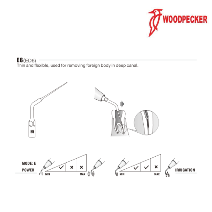 Insert E6 (PT3/PT5) - WOODPECKER