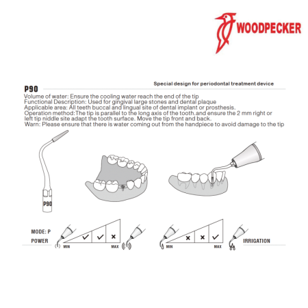 Insert P90 (PT3, PT5) - WOODPECKER 2
