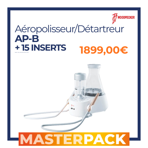 MASTERPACK - Aéropolisseur / Détartreur AP-B - WOODPECKER