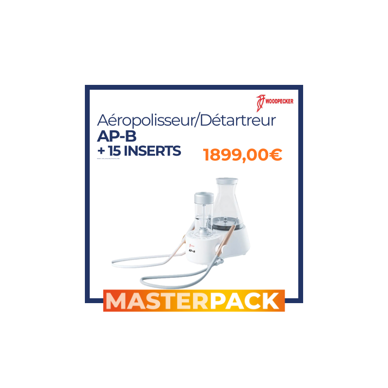 MASTERPACK - Aéropolisseur / Détartreur AP-B - WOODPECKER