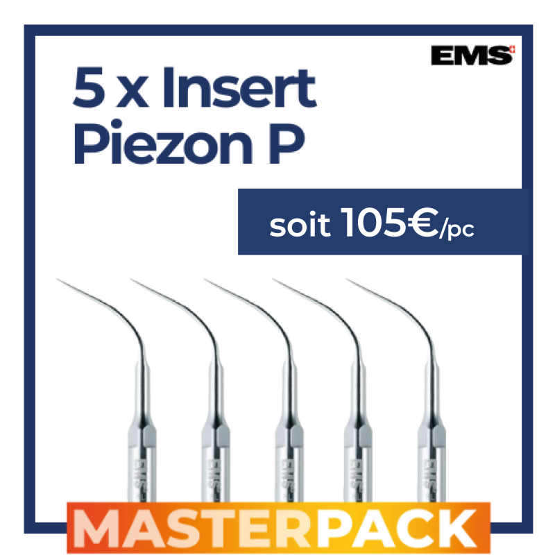 MASTERPACK - 5 Inserts Piezon P - EMS