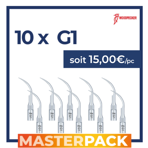 MASTERPACK - 10 inserts G1 Compatible EMS -  WOODPECKER