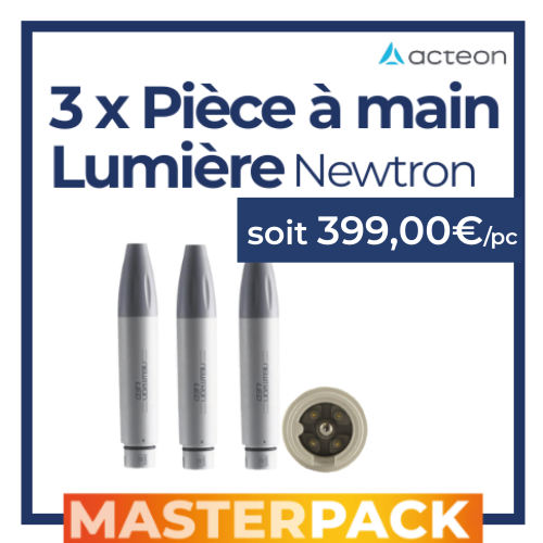 MASTERPACK - 3 Pièces à main Newtron® LED  - ACTEON