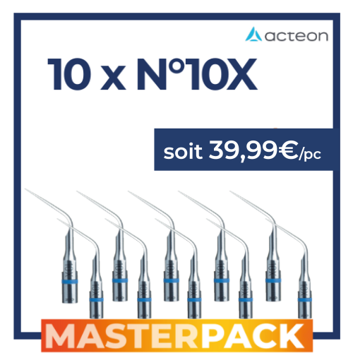 MASTERPACK - 10 inserts N°10X - ACTEON