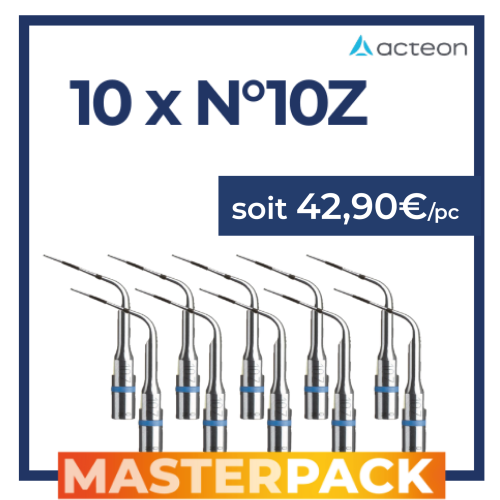 MASTERPACK  10 inserts N°10Z - ACTEON