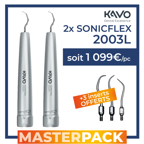 MASTERPACK - 2 Sonicflex 2003L - KAVO